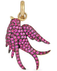 Storrow Jewelry - Breloque Birdie En Rubis - Lyst