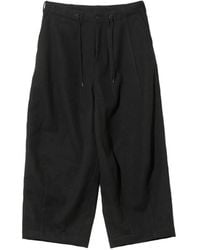 Needles - Drawstring-Waist Buckle-Strap Trousers - Lyst
