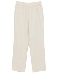 Les Deux - Elasticated-Waist Trousers - Lyst