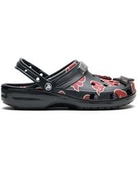 Crocs™ - Cloud-Print Heel-Strap Clogs - Lyst