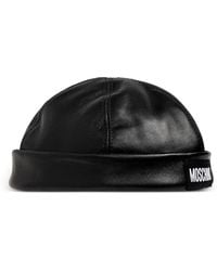 Moschino - Hut Mit Logo-Patch - Lyst