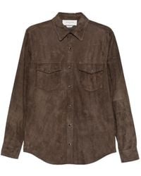 Jacob Cohen - Suede Shirt Jacket - Lyst