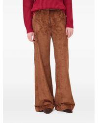 Ottod'Ame - Corduroy Wide-Leg Trousers - Lyst