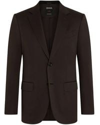 ZEGNA - Centoventimila コットンウールジャケット - Lyst