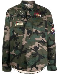 Valentino Garavani - Hemd mit Camouflage-Print - Lyst