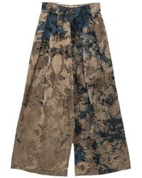 Uma Wang - Poetic Linen Blend Trousers - Lyst