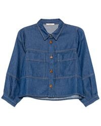 Sessun - Contrast-Stitched Jacket - Lyst