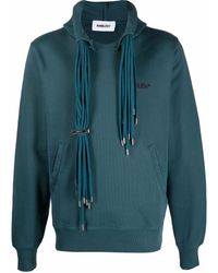 Ambush - Atlantic Blue Multi-cord Logo-embroidered Sweatshirt - Lyst