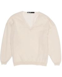 Bimba Y Lola - Lace-Trim V-Neck Top - Lyst