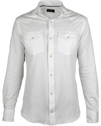 Moorer - Camicia Con Tasche Con Patta - Lyst