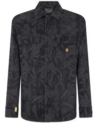 Billionaire - Palm Tree-Print Overshirt - Lyst