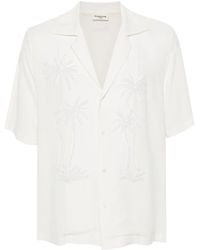 P.A.R.O.S.H. - Palm-Tree Embellished Shirt - Lyst
