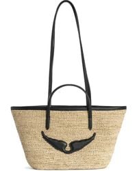 Zadig & Voltaire - Le Mini Wings Panier Shopper Bag - Lyst