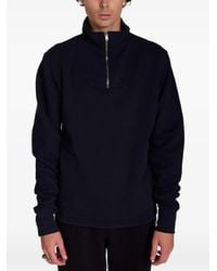 Les Tien - Panelled Zip-Up Sweater - Lyst