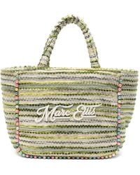 Marc Ellis - Buby S Bead-Embellished Striped Tote Bag - Lyst