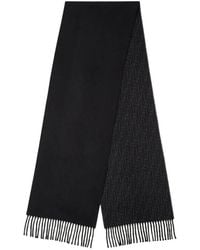 Fendi - Ff Jacquard Double-Face Scarf - Lyst