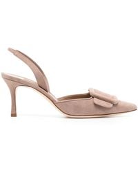 Manolo Blahnik - 70Mm Maysli Pumps - Lyst