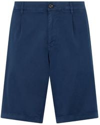 Moorer - Darted Bermuda Shorts - Lyst