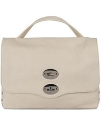 Zanellato - Baby Postina Stud-Embellished Top-Handle Tote Bag - Lyst