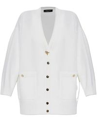 Fabiana Filippi - Button-Fastening V-Neck Cardigan - Lyst