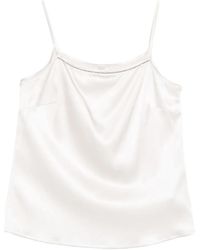 Peserico - Stretch-Silk Top - Lyst