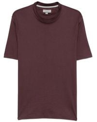 Canali - Round-Neck Short-Sleeve T-Shirt - Lyst