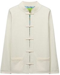 Shanghai Tang - Tang Frog-Fastening Cardigan - Lyst