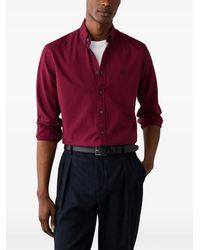 Hackett - Garment-Dyed Oxford Shirt - Lyst