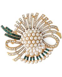 Dolce & Gabbana - Anstecknadel Mit Kristallen - Lyst