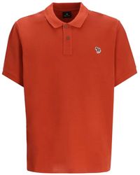 Paul Smith - Polo con parche Zebra - Lyst