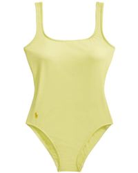 Polo Ralph Lauren - Scoop-Back Swimsuit - Lyst