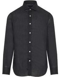Barba Napoli - Linen Shirt - Lyst
