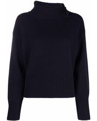Mode Sweaters Coltruien Allude Coltrui zwart gestippeld casual uitstraling 