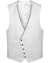 ETIEM TEXTIL S.L. - Double-Breasted Waistcoat - Lyst