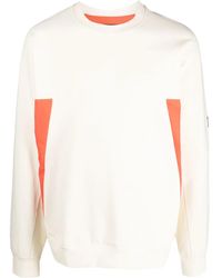 Y-3 - Logo-Patch Crew-Neck Sweatshirt - Lyst