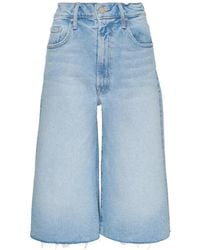 Mother - Pantalones Vaqueros Cortos The Whole Lot Deshilachados - Lyst