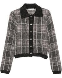 Our Legacy - Cardigan Mazzy À Carreaux - Lyst