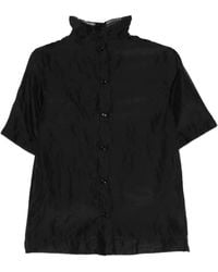 Christian Wijnants - T-Shirt Met Hoge Hals - Lyst