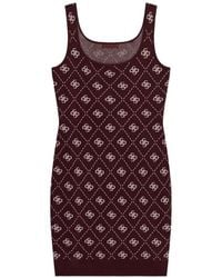 Guess - G Logo Wool-Blend Mini Dress - Lyst