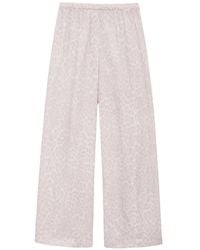 Anine Bing - Roslyn Leopard-Pattern Trousers - Lyst