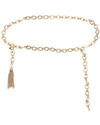 Chloé - Gürtel Mit Pompons - Lyst