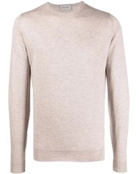 John Smedley - Strickpullover Mit Rundem Ausschnitt - Lyst