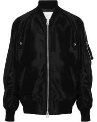 Sacai - ジップアップ ボンバージャケット - Lyst