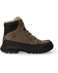 Helly Hansen - Fur-Trimmed Lace-Up Sneakers - Lyst