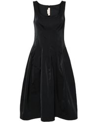 Marni - Midi-Jurk Met A-Lijn - Lyst