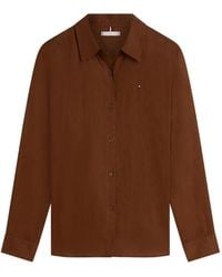 Tommy Hilfiger - Logo-Embroidered Button-Down Shirt - Lyst