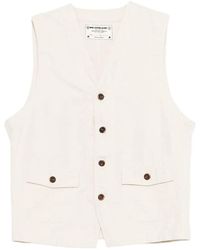 chesapeake's - St Michel Buttoned Patch-Pocket Waistcoat - Lyst