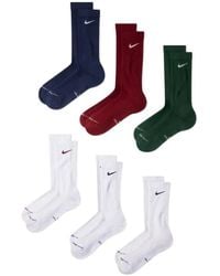 Nike - Everyday Elevated Crew Socks (Set Of Six) - Lyst