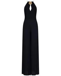 SIMONA CORSELLINI - Halter-Neck Jumpsuit - Lyst