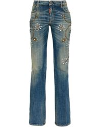 DSquared² - Vaqueros Con Detalles - Lyst